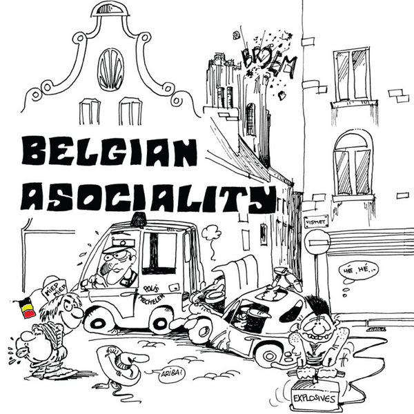 Belgian Asociality - Belgian Asociality LP yellow transparent vinyl
