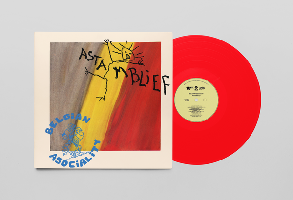 Belgian Asociality - Astamblief LP red transparent vinyl