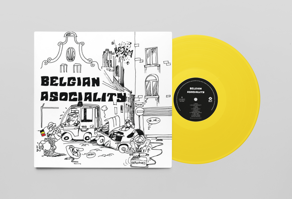 Belgian Asociality - Belgian Asociality LP yellow transparent vinyl
