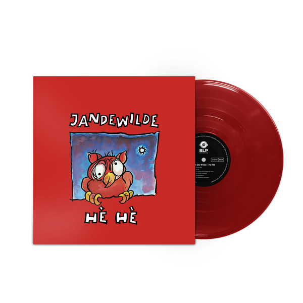 PRE-ORDER Jan De Wilde - Hè Hè - LP - Ltd. Edition - rood transparant vinyl