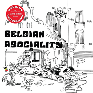 Belgian Asociality - Belgian Asociality LP red transparent vinyl LIMITED EDITION 500x