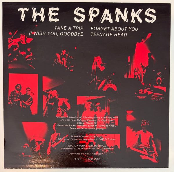 The Spanks - Scream The Blues mini-LP 1988 (dead stock)