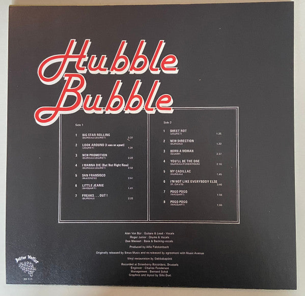Hubble Bubble - 2023 Lp pink vinyl - Belgian Waffles