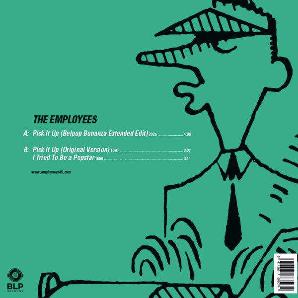 The Employees - Pick It Up (Belpop Bonanza Extended version) 12" maxi Green Transparent