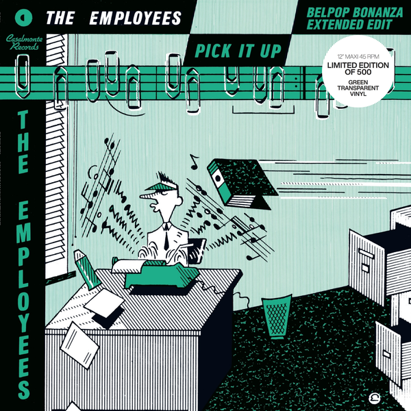 The Employees - Pick It Up (Belpop Bonanza Extended version) 12" maxi Green Transparent