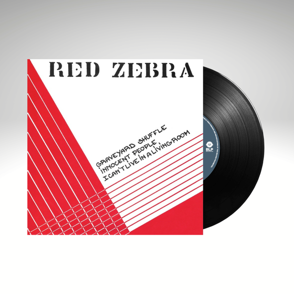 Red Zebra - Innocent People / I Can't Live In A Living Room / Graveyard Shuffle 7" BLACK