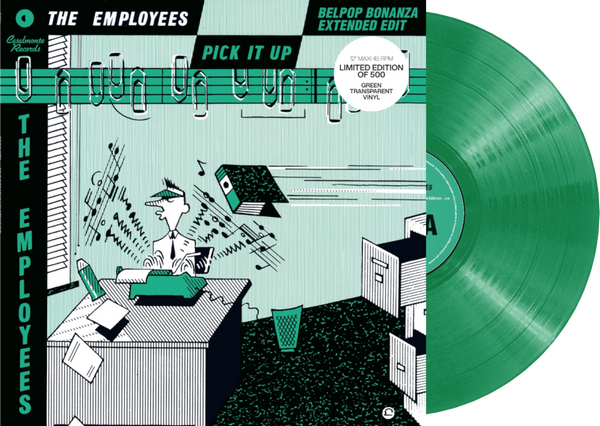 The Employees - Pick It Up (Belpop Bonanza Extended version) 12" maxi Green Transparent