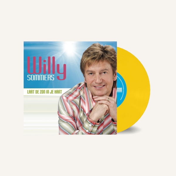 Willy Sommers - Laat De Zon In Je Hart 7" Geel Vinyl LIMITED EDITION