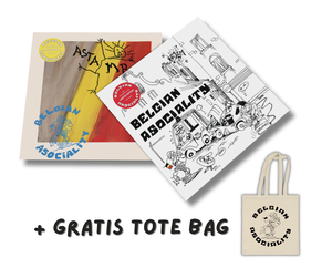 Belgian Asociality LP + Astamblief LP + gratis tote bag