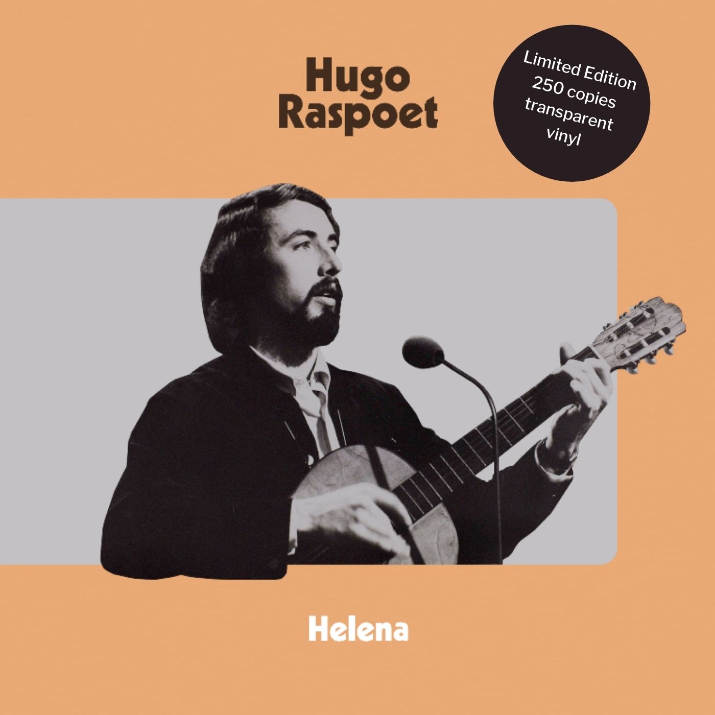 Hugo Raspoet -  Helena - 7" CLEAR vinyl 250 ex.