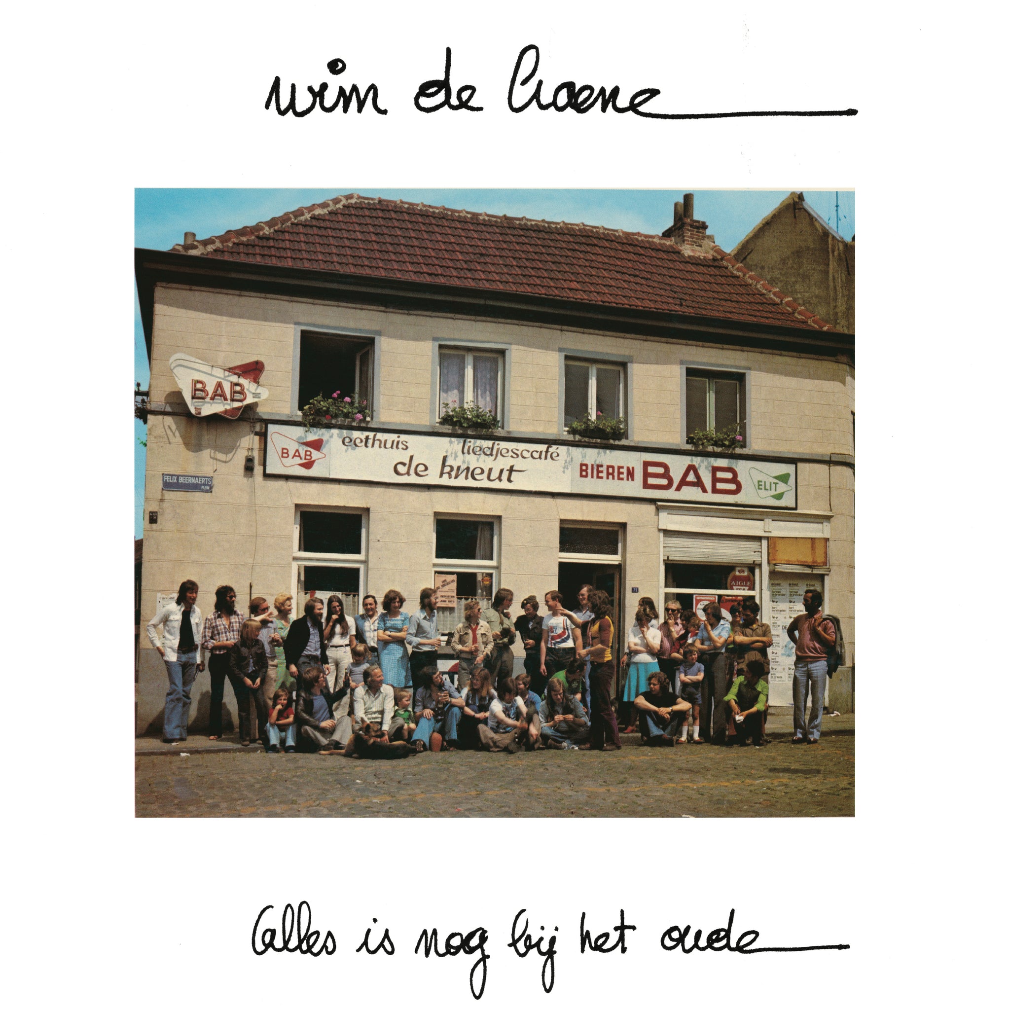 Wim De Craene - Alles Is Nog Bij Het Oude LP - GOLD vinyl
