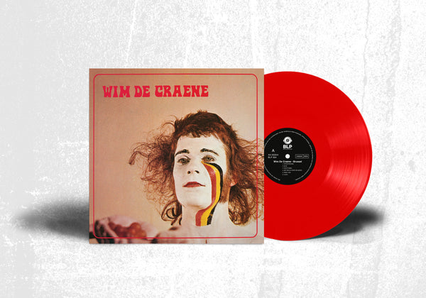 Wim De Craene - Brussel LP - ROOD vinyl