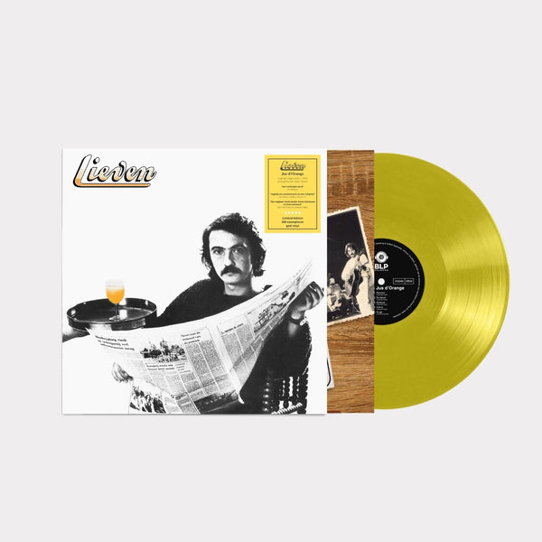 Lieven - Jus d'Orange LP - Limited Edition - geel transparant vinyl